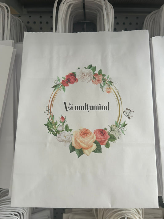 Pungă mărturii cu mesaj