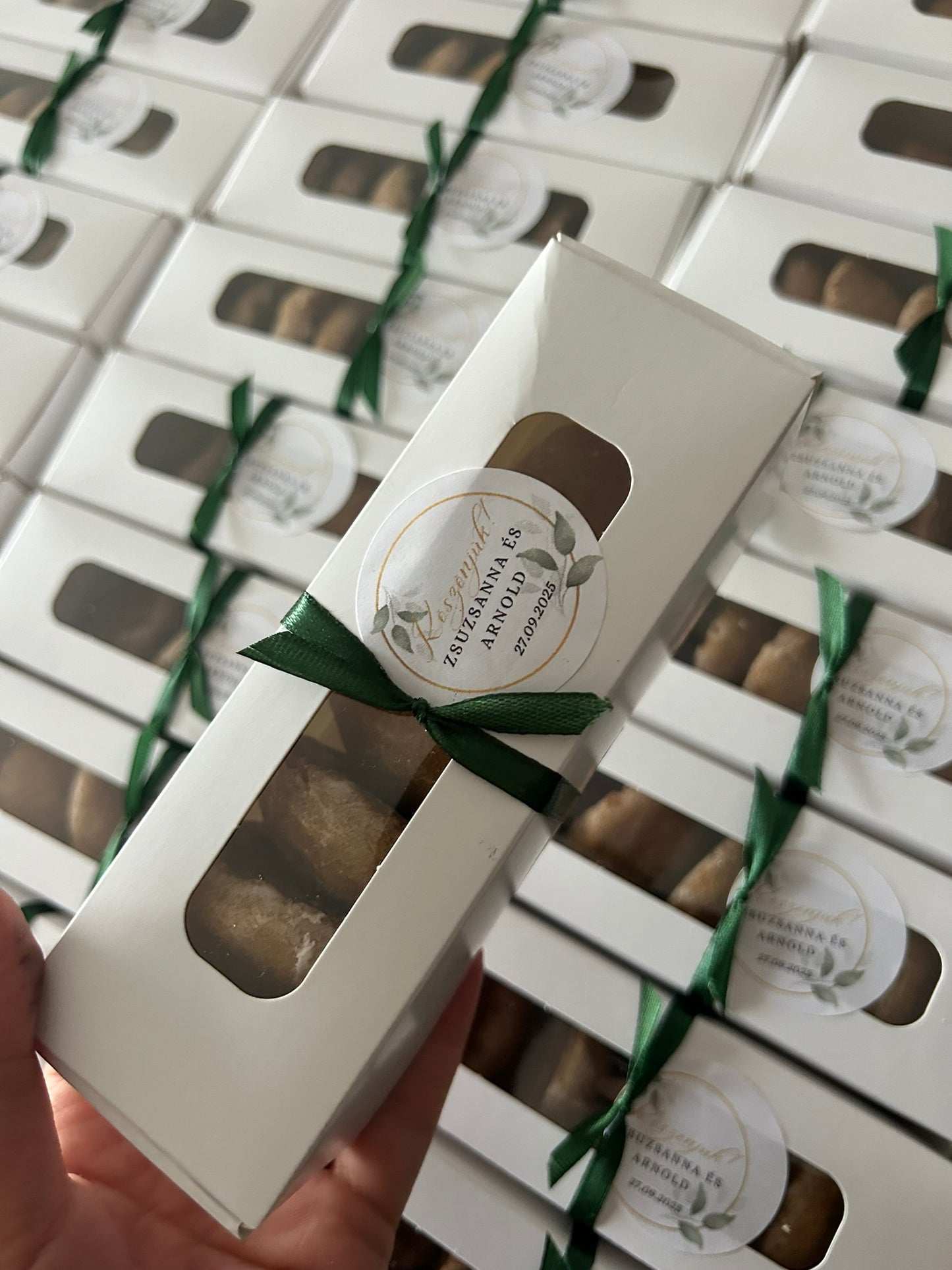 Mărturie dulce pentru invitați – turtă dulce