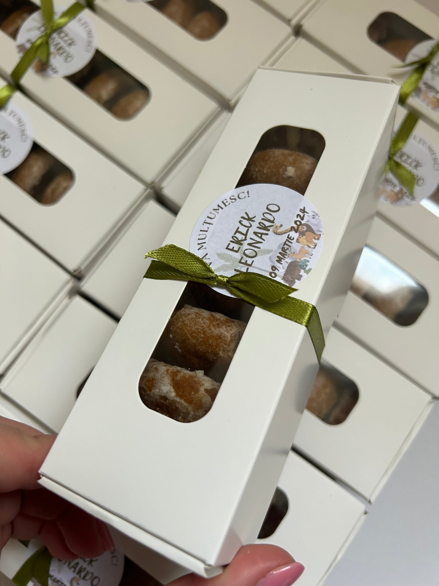 Mărturie dulce pentru invitați – turtă dulce